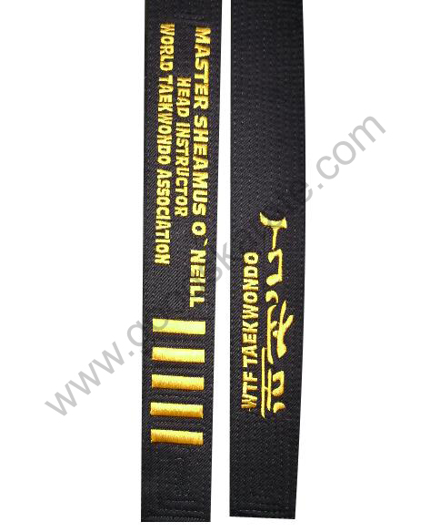 WTF MASTER BELTS